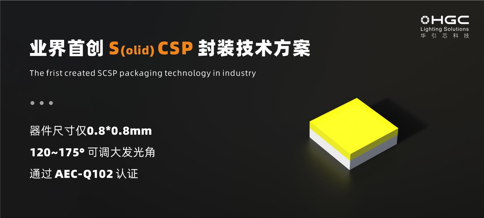 华引芯车规级光源器件 SCSP0808丨华引芯科技确认申报2024金辑奖·最具成长价值奖