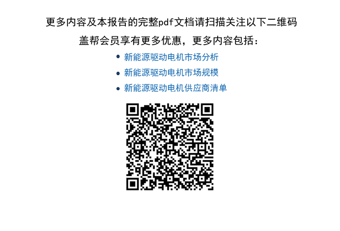 【行业综述】新能源驱动电机行业综述