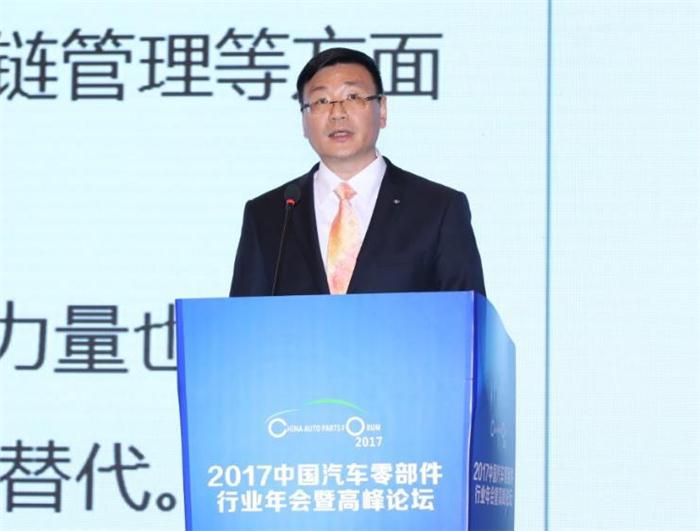 【2017汽车零部件高峰论坛】广汽部件龚翰清：零部件需与整车构建新型合作关系