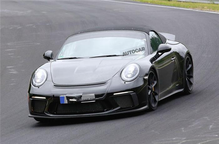 新保时捷911 Speedstar跑车2019上市 限量生产动力强劲
