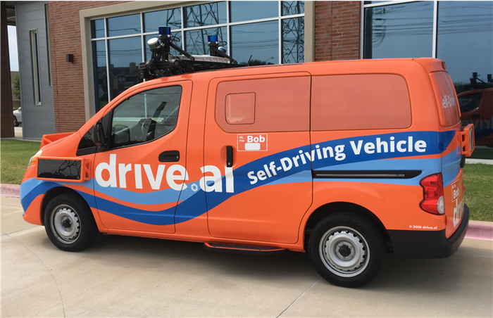 Drive.ai在德州试行自动驾驶接送服务 6个月内免费