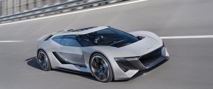 奥迪发布新款纯电动超跑原型车PB18 e-tron 搭配固态电池及800V充电系统