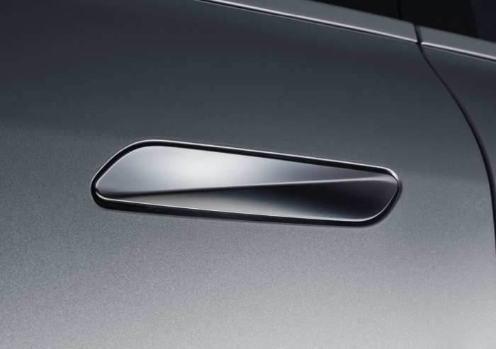 对标特斯拉Model 3 吉利GE11外观细节图曝光