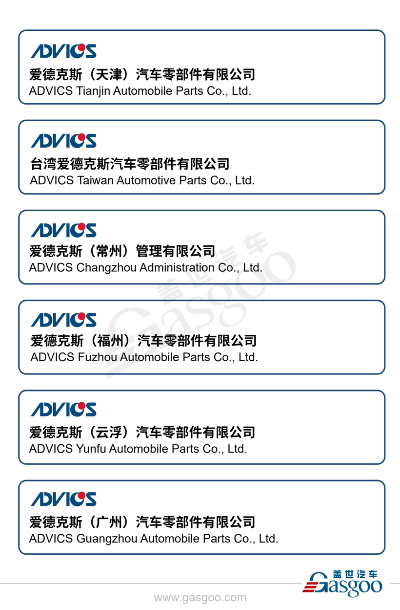 全球主流汽车零部件供应商——爱信集团在华产业布局图