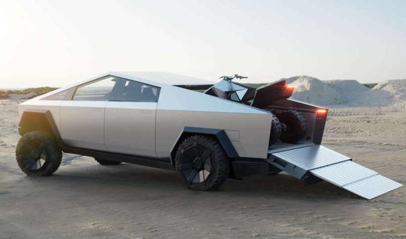 马斯克：特斯拉将于2021年末正式发布Cyberquad ATV