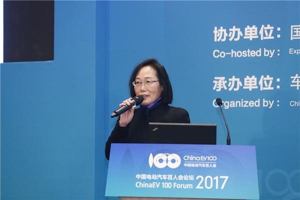 【百人会直播】许艳华：充电设施发展势头大好 挑战并存
