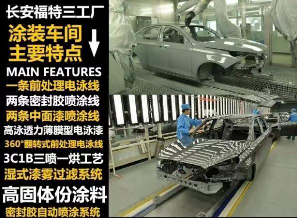 长安福特汽车全国生产基地布局及内部细节图盘点