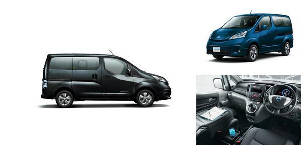 日产发布升级版e-NV200 新电池提升续航里程数