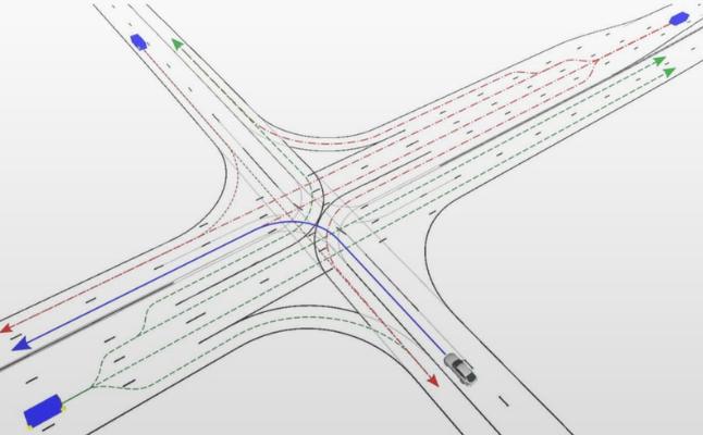 人工智能规划行驶路径 或实现十字路口无障碍通行