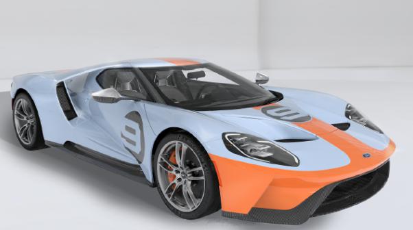 海湾石油与福特打造GT 68 Heritage 纪念1968年勒芒冠军车型GT40-1075