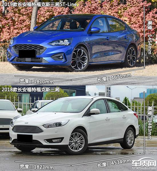 翻天覆地 长安福特福克斯新老款车型对比