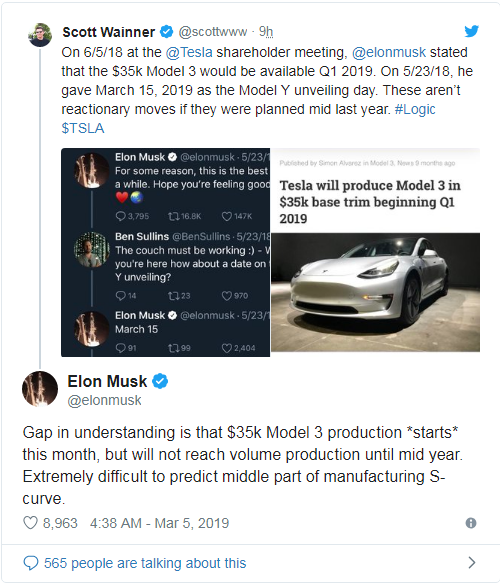 3.5万美元特斯拉Model 3年中才会量产？
