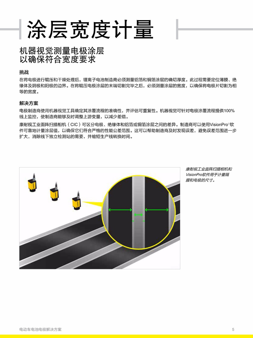 康耐视电动车电池电极解决方案