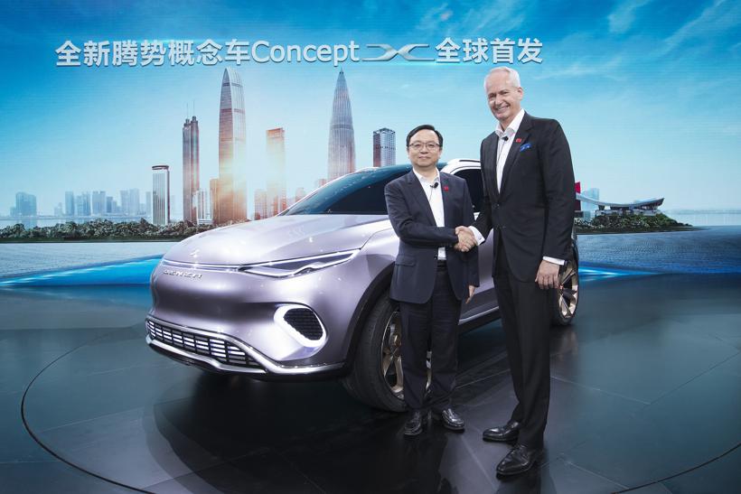 梅赛德斯-奔驰亮相2019深港澳国际车展 全新腾势概念车Concept X全球首发