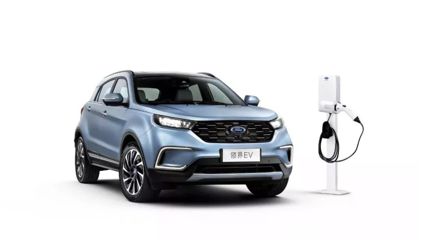 福特中国首款纯电动车“领界EV”官图发布 新车续航360KM/下半年上市