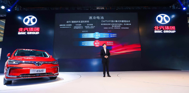 售价15.89-17.19万元 北汽新能源EU5 R600成都车展焕新上市