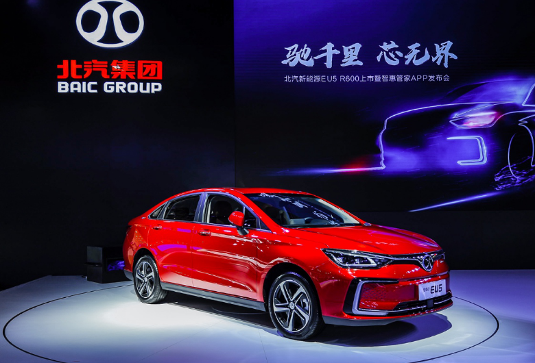 售价15.89-17.19万元 北汽新能源EU5 R600成都车展焕新上市