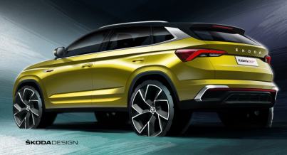 斯柯达全新SUV KAMIQ GT设计图发布
