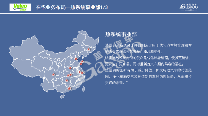 法雷奥2020在华生产研发布局 | 盖世整理