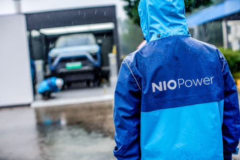 NIO Power累计换电单量突破50万次