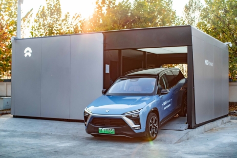NIO Power累计换电单量突破50万次