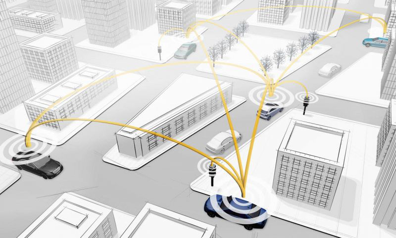 Car-to-X通信技术有助于保障驾驶员安全
