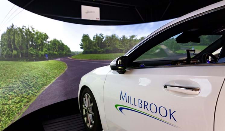Millbrook开发车辆在环仿真器 允许在虚拟环境中测试真实联网车辆