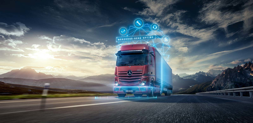 发布Actros F等新车 奔驰展示旗下最新卡车与创新技术