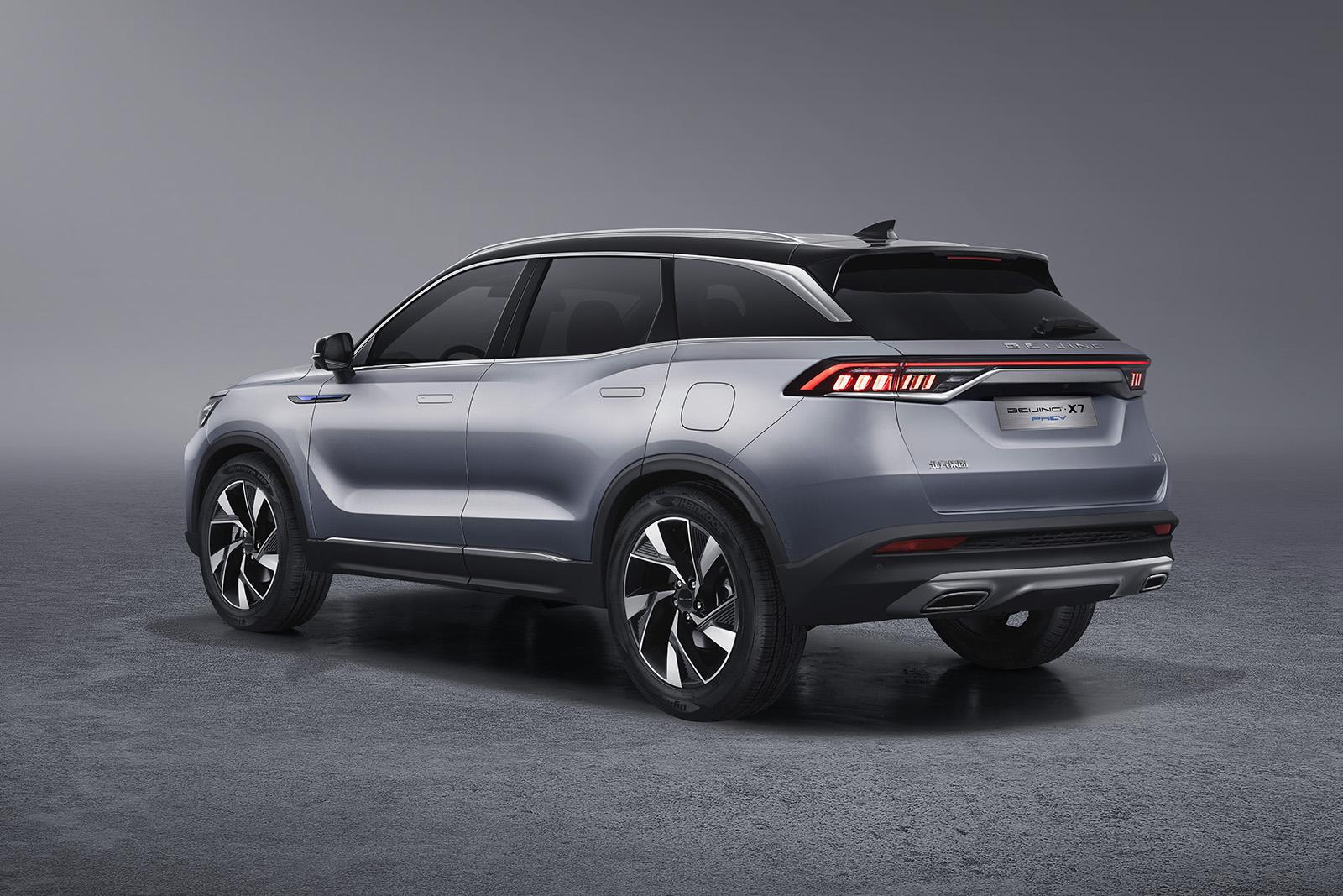 插混SUV新选择 BEIJING-X7 PHEV亮相