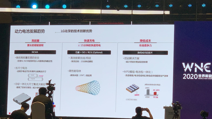 辛学喆：到2023年，LG化学动力电池产能将达250GWh