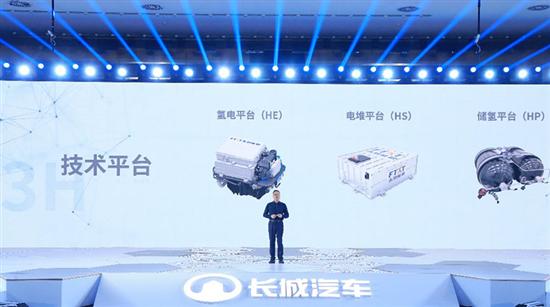 构建氢能源蓝图 长城汽车将推氢燃料SUV
