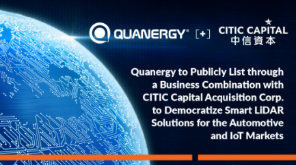 固态激光雷达开发商Quanergy将借壳上市