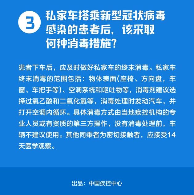 汽车防控新型冠状病毒建议