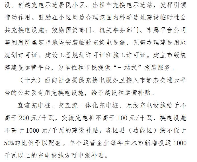 济南拟发布20条推广新能源措施 个人或企业都将获补贴