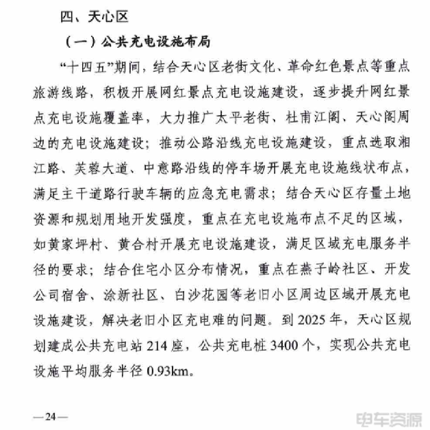 湖南长沙：2025年将建成公共充电桩3.8万个以上